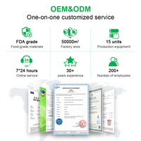 Sacs à café refermables de qualité alimentaire, résistants à l'humidité, pour l'emballage du café torréfié dans les magasins de détail