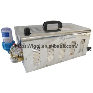 15.4L/MIN 110V/220V Garden Farm Sistema de nebulización Bomba de nebulización de alta presión Máquina de niebla Sistema de enfriamiento de niebla con temporizador digital - Product Image 1