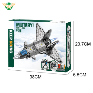 Tốt Nhất Bán 3 Trong 1 F-35 Quân Đội Kỹ Thuật Máy Bay Xây Dựng Khối Mô Hình Mini Xây Dựng Khối Trò Chơi Cho Người Lớn - Product Image 6
