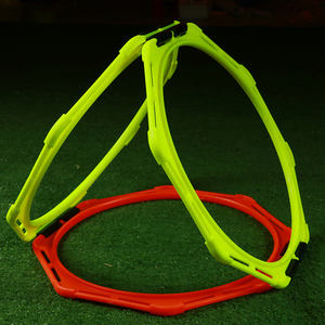 Running Bodyweight Equipment Sports 35 Cm 50 Cm Ballon de football Hexagone Cercles d'agilité Anneau d'entraînement agile hexagonal à grande vitesse - Product Image 3