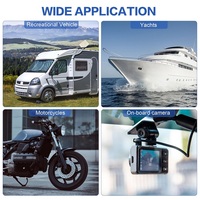Micro2 adaptor keran Sekring Mini, pemegang Fuse APM ATM ATC dengan 5 Amp untuk mobil truk perahu