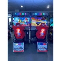 Machine de course d'arcade Mario Kart GP DX en métal, à monnayeur, pour deux joueurs, équipement de jeu simulateur commercial pour parc d'attractions