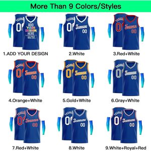 Maillot de basket-ball personnalisé pour hommes, débardeur à col en v, sublimé, respirant, unisexe, grande taille, nom d'équipe personnalisé 00 - Product Image 2