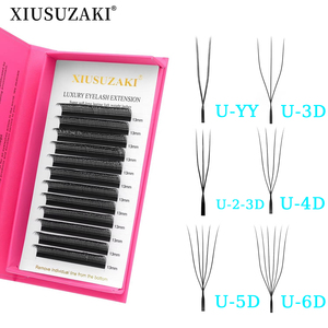 Pestañas XIUSUZAKI I Volume Lashes Mega Cilios 0.07mm, Pestañas Cruzadas en Forma de Flor Paralela, Forma de U, <span class=keywords><strong>Y</strong></span>, <span class=keywords><strong>YY</strong></span>, 3D, 4D, 5D, 6D, Extensión de Pestañas, Pestañas en U - Product Image 1