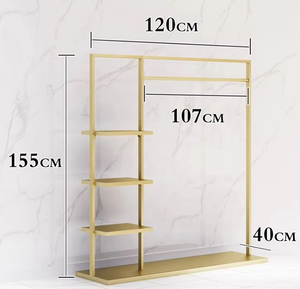 Muebles de boutique para <span class=keywords><strong>tienda</strong></span> de <span class=keywords><strong>ropa</strong></span>, estante de metal para <span class=keywords><strong>tienda</strong></span> de <span class=keywords><strong>ropa</strong></span>, estante de exhibición de <span class=keywords><strong>ropa</strong></span> <span class=keywords><strong>barato</strong></span> al por menor - Product Image 3