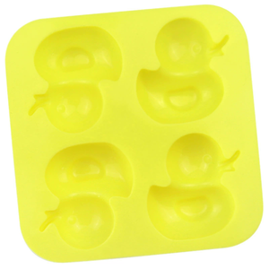 Molde de silicona para pastel horneado de cocina de pato amarillo pequeño moderno, molde para pastel de uso doméstico con embalaje de bolsa OPP - Product Image 2