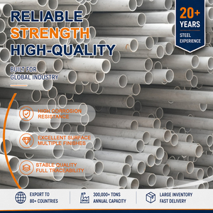 Annealing 304 304 Polished Welded 60.3mm 3.0mm Cutting EN 10216-5 Stainless Steel Pipe for Petrochemical - Product Image 1