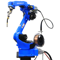 Robot de soudage entièrement automatique pour pipeline, soudeur industriel automatique TIG/MIG, bras robotisé de soudage, manipulateur six axes, fabrication chinoise