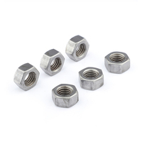Carbon Steel Grade 4.8 Hex Nuts Heavy Duty DIN 934 ISO 4032 GB 6170 Hexagonal Hexagon Nuts Female Thread Metric Fastener Plain