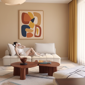 Fauteuil de compression Piedmont en velours côtelé, siège simple, pour salon, assise en tissu, luxe, carré, pour hôtel et appartement - Product Image 2