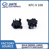 Interrupteur de fin de course KFC-V-108 à montage traversant (THT), unipolaire unidirectionnel, 500 mA, 16 V, 200 000 cycles