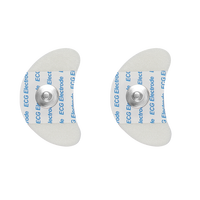 Électrodes adhésives conductrices pour électrocardiogramme, électrodes de poitrine jetables pour appareil médical ECG