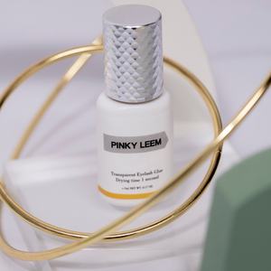 Pegamento para Extensión de Pestañas Transparente de Secado Rápido de 0.5-1 Segundos, Profesional, de Baja Humedad, con Logotipo Personalizado Pinky Leem, Resistente al Agua - Product Image 5