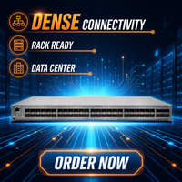 Switch Ethernet Jaringan HPE Juniper Enterprise QFX5110-48S-AFO QFX5110-48S-AFO2 dengan 48xSFP+ dan 4xQSFP28 Port