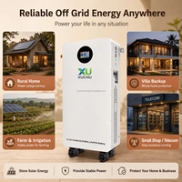 Batterie murale LiFePO4 15 kWh 300 Ah IP65 à décharge profonde 51,2 V pour stockage d'énergie solaire hybride sur réseau avec BMS CAN/RS485 pour appareils