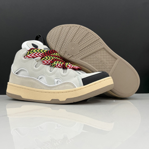 Zapatillas Deportivas de Diseñador con Cordones Lanvin para Hombre y Mujer, Estilos Casuales de Moda, Forro de Malla, Cómodas para Caminar y Aumentar la Estatura - Product Image 3