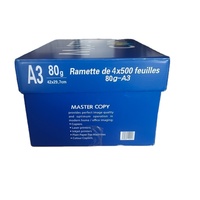 Papier de copie A3 double A, format A3 420*297mm, 80g/m², papier d'impression A3, 4*500 feuilles de papier de copie pour rapports, dessins et brouillons d'affiches