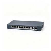 Switch PoE Gigabit de 24 Puertos Personalizable de 400W con 2 SFP Uplink IEEE802.3af/at para Cámaras IP CCTV