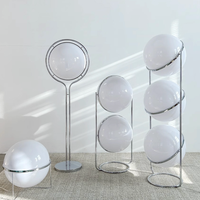Lampe sur pied LED au design nordique moderne et simple, ambiance artistique, en acier inoxydable et acrylique, hauteur réglable, lumière blanc chaud
