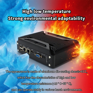 Mini computadora de escritorio portátil J6412 Unidad de procesamiento central Memoria de 8GB Disco duro de estado sólido de 258GB Sistema Linux - Product Image 2