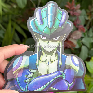 Lentikular <span class=keywords><strong>Motion</strong></span> Sticker Anime Peeker | Hochwertige holo graphische 3D <span class=keywords><strong>Motion</strong></span> Peeker Auto Aufkleber - Product Image 3