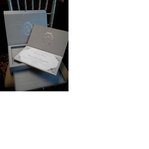 Feuilles d'invitation mariage pièces, tapisserie pour magasins de mariage - Product Image 1