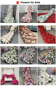 Đám Cưới Tổ Chức Sự Kiện Rose <span class=keywords><strong>Hydrangea</strong></span> Nhân Tạo Hoa Runner Bảng Trung Tâm - Product Image 2