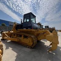 Bulldozer sur chenilles Shantui SD22 d'occasion, 162 kW/220 CV, capacité de lame de 6,4 m³, bulldozer sur chenilles haute performance