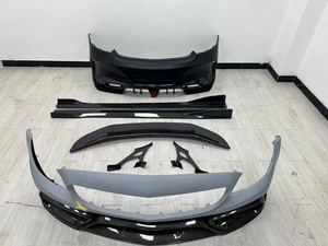 Nouveau kit carrosserie en fibre de carbone Yaochi pour <span class=keywords><strong>Mercedes</strong></span>-Benz Classe <span class=keywords><strong>C</strong></span> W205 <span class=keywords><strong>C</strong></span> Coupé, pare-chocs avant/arrière améliorés, échappements à dé<span class=keywords><strong>coupe</strong></span>, fixation par boulons - Product Image 3