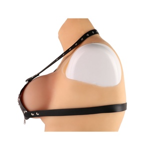 QKKQ Lencería Erótica Sexy, Sujetador BDSM, Restricción de Senos, Sujetador de Cuero, Pinzas para Pezones, Juguetes Sexuales para Parejas, Lencería Erótica para Mujer - Product Image 5