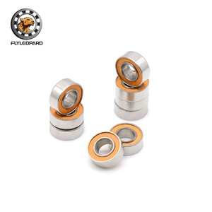 Flyleopard Ceramic Ball <b>Bearings</b> SMR84 4x8x3mm ABEC-7 Sealed For Fishing Reel - Product Image 3