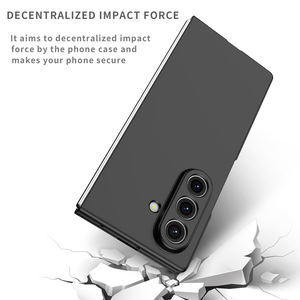 Funda Protectora para Teléfono de Diseño de Lujo, Rígida, Mate, Protección de 360 Grados, Antigolpes, Antihuellas, para Modelos <span class=keywords><strong>Z</strong></span> Fold y Flip - Product Image 2