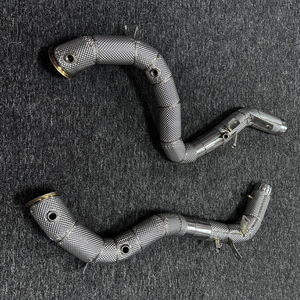 Tuyau d'échappement droit en acier inoxydable 304 pour Mercedes Benz W213 <span class=keywords><strong>E63</strong></span> AMG GLC 63 <span class=keywords><strong>S</strong></span> - Product Image 5