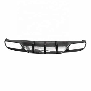 Divisores de difusor de labio de parachoques trasero de fibra de carbono estilo FD para <span class=keywords><strong>Mercedes</strong></span> <span class=keywords><strong>Benz</strong></span> Clase C W205 C205 <span class=keywords><strong>C300</strong></span> C63 AMG <span class=keywords><strong>Sport</strong></span> 2015 - <span class=keywords><strong>2019</strong></span> - Product Image 2