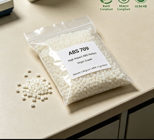 เม็ดพลาสติก ABS 709S เกรดเวอร์จิ้น ความแข็งแรงสูง ทนความร้อนสูง ทนสารเคมี เหมาะสำหรับการฉีดขึ้นรูป วัตถุดิบสำหรับพลาสติกขนาดใหญ่ - Product Image 4