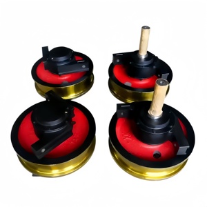 Rueda <span class=keywords><strong>de</strong></span> Traslación Forjada para Grúa |   Rueda motriz y no motriz <span class=keywords><strong>de</strong></span> brida simple/doble para grúa puente, grúa pórtico - Product Image 5