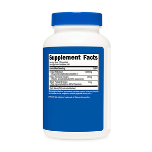 Suplemento de píldoras inmunitarias y energía de fuerza de soporte de etiqueta privada, extracto de cápsulas de Tongkat Ali para hombres veganos orgánicos - Product Image 2