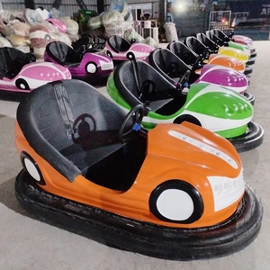 Fábrica de China Parque de Atracciones barato paseos en coches de choque Sky Net antenas tipo los chocones dos asientos - Product Image 2