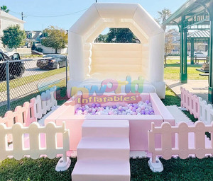 Château gonflable portable en plastique d'intérieur personnalisé, aire de jeux souple pour bébés et enfants, <span class=keywords><strong>table</strong></span> de <span class=keywords><strong>jeu</strong></span> en mousse, piscine à billes de 8 - Product Image 5