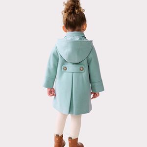 Детская шерстяная куртка с капюшоном - Product Image 2