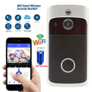 Cámara de Visión Nocturna HD y Intercomunicador de Audio Wifi, Timbre Inalámbrico para Puerta, Gran Venta - Product Image 5