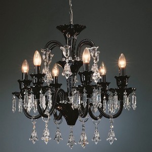 Europäischer Stil Kronleuchter Wohnzimmer Kristall-Lampe Pendelleuchte Esszimmer Schlafzimmer Neuer Rauchgrauer Kristall-Kronleuchter - Product Image 6