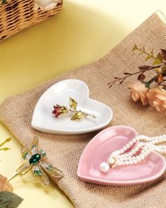 Custom Logo Jewelry Tray With <b>Pink</b> Leopard Set Heart Trinket Dish for Wedding Birthday <b>Gift</b> - Product Image 5