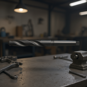 Broca helicoidal de vástago cónico Fervi de 12 mm de acero de alta velocidad para perforación de metales - Product Image 3