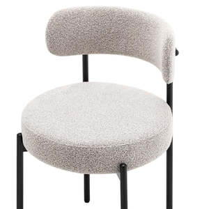 Silla Tapizada de Tela de Lujo Moderna para Sala de Estar al por Mayor Silla de Terciopelo Personalizada para Restaurante y Comedor - Product Image 4