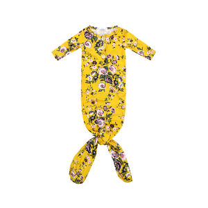 Sac de couchage pour bébé nouveau-né à manches longues YiwuYiyuan, imprimé floral, poche pour les pieds réglable, sac d'emmaillotage pour nourrisson 0-3 mois - Product Image 3