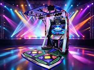 Máquina de Baile E Dance <span class=keywords><strong>Evolution</strong></span>, Operada con Monedas, de Acero Inoxidable, Interactiva para <span class=keywords><strong>2</strong></span> Jugadores, <span class=keywords><strong>Juego</strong></span> de Música Arcade para Parques de Diversiones - Product Image 3
