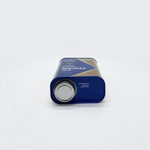 Bidon métallique vide pour huile moteur, 1 litre, avec couvercles - Product Image 6