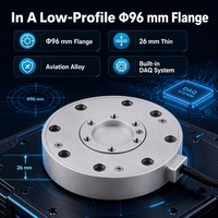 Capteur de force et de couple à six axes en acier allié robuste GMD307 4kN pour le rectage et le polissage robotisés