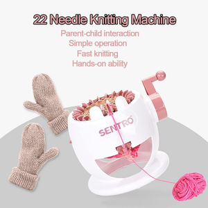 Toptan DIY ev örgü makinesi oyuncaklar 48 İğneler çözgü tarzı triko için tek yöntem - Product Image 2